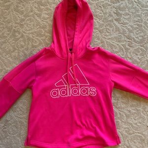ADIDAS- Hot Pink Climawarm Sweatshirt